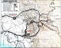 Action at Tavoy - summary map